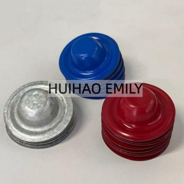 Waterproof Colorful 35mm Metal Roof Screw Caps Cover Washers For Roofing Screws