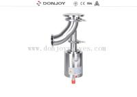 Válvula de controlo de arco pneumático de acção única SS316/Válvula de fundo do tanque Donjoy