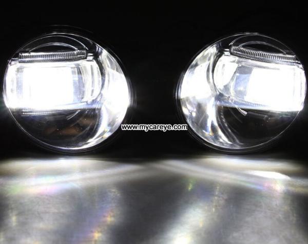 Nissan Cube LED lights car fog lights upgrade DRL daytime running light