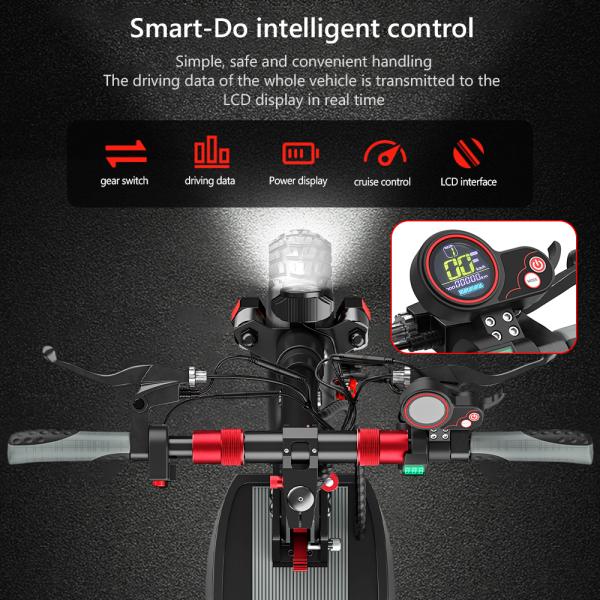 Max Speed 40km/h Gradeability 10-25degrees 2 Wheel Kick Folding Foldable E Scooter for Men