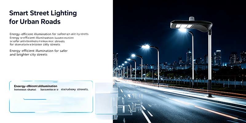 Smart LoRaWAN LED Street Light, Remote 0‑10V Dimming, NEMA Single Lamp Controller, City Road Lighting