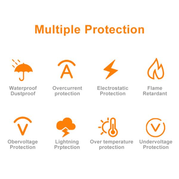 ROHS CE 3.3KW 16A Portable EV Charger Type 1 CCS1