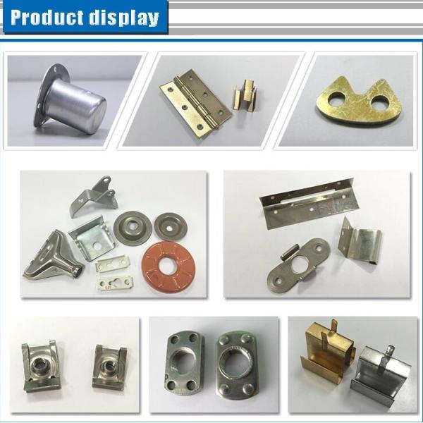 Aluminium Sheet Metal Stamping Parts High Precision Sand Blasting Surface