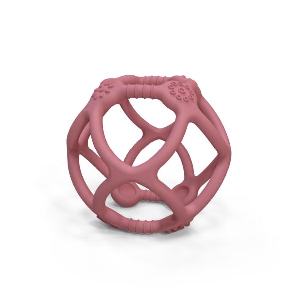 BPA Free OEM Organic Silicone Teething Ball Baby Chew Teething Toys