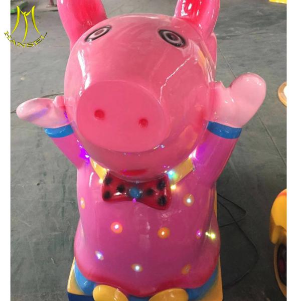 Hansel theme park equipment for sale kiddie rides coin operated dog ride