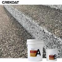 Liage chimique revêtement de sol polyaspartique simplifiant le nettoyage et l'entretien
