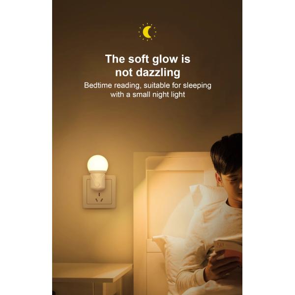 Energy-saving LED Plug-in Night Light for Baby Nursing and Eye Protection in Bedroom