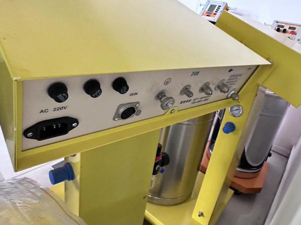 Powder Coating Gun Powder Spray Machine For Car Wheel Motor