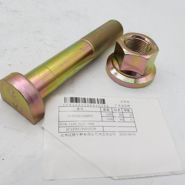 New high quality rear wheel bolt 81.45501.0083 H150A22120BZF3, be applicable to the price of the truck