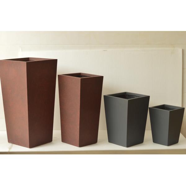 Hand Carved Design Fiber Clay Planter Modern Style Waterproof And Fireproof Durable