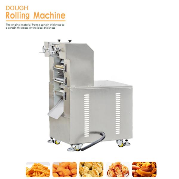 O pó da farinha fritou a linha de produção alimentar 150-200kg/H do petisco