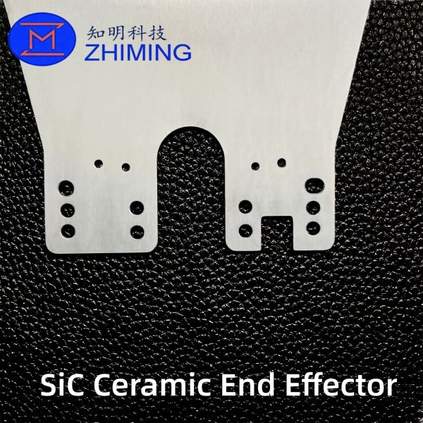 SiC Ceramic End Effector for Wafer Handling - Corrosion & Heat Resistant for Semiconductor Processing