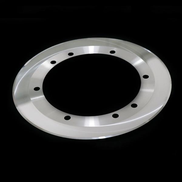 High Hardness Circular Slitter Blades , Carbide Paper Core Cutting Blade YG13X