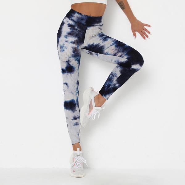 High Waist Gym Tights Leggings Women Fitness Yoga Wear Sports Pants Textured