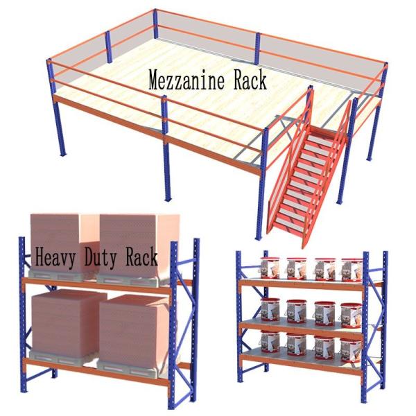 Multi Level Beam Racking ISO9001 Heavy Duty Beam Rack Versatile