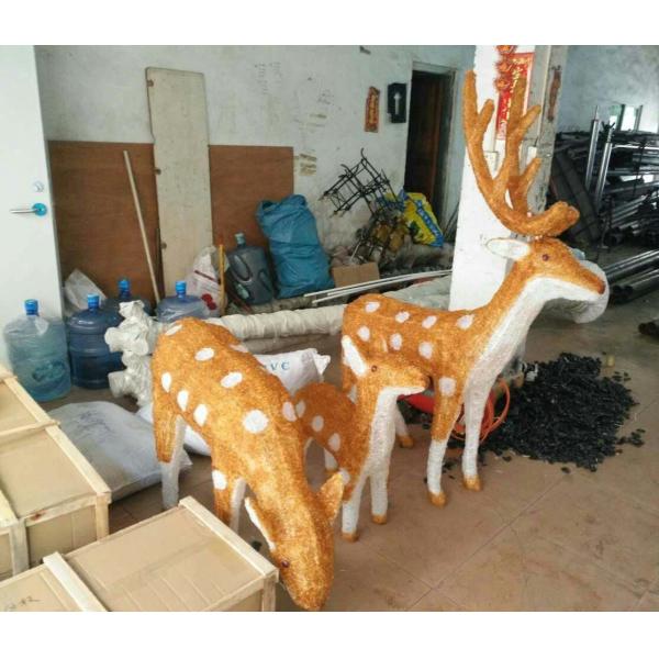 christmas reindeer lights