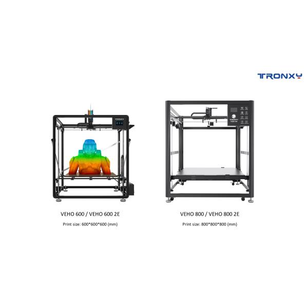 Antinsky TRONXY VEHO 600 2E Large Size 600*600*600mm 3d Printer Corexy Ultra-quiet Driver Big Impresora 3d
