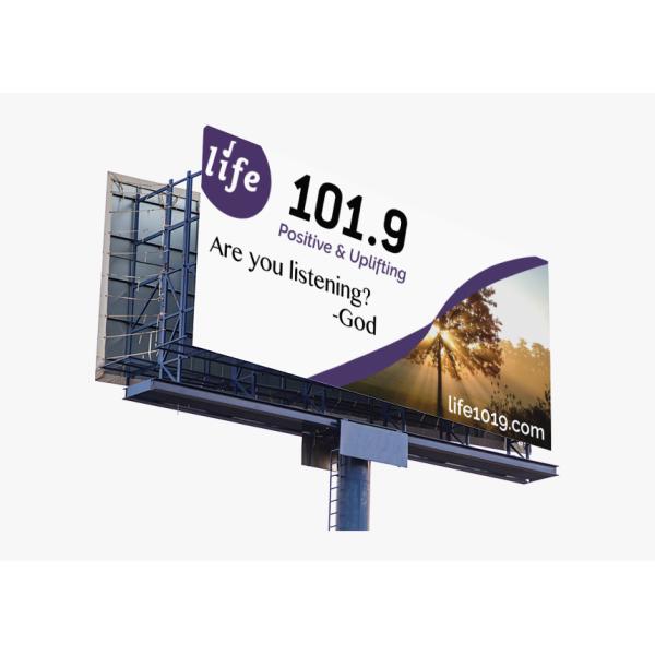 Waterproof Full Color Outdoor LED Screen 6500K - 9500K High Brightness, Led signs