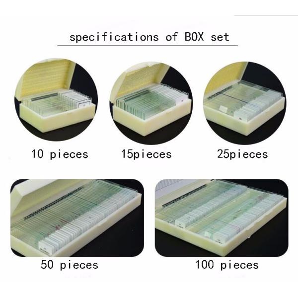 Prepared Medical Lab Research 15pcs Tissue Microscope Slides