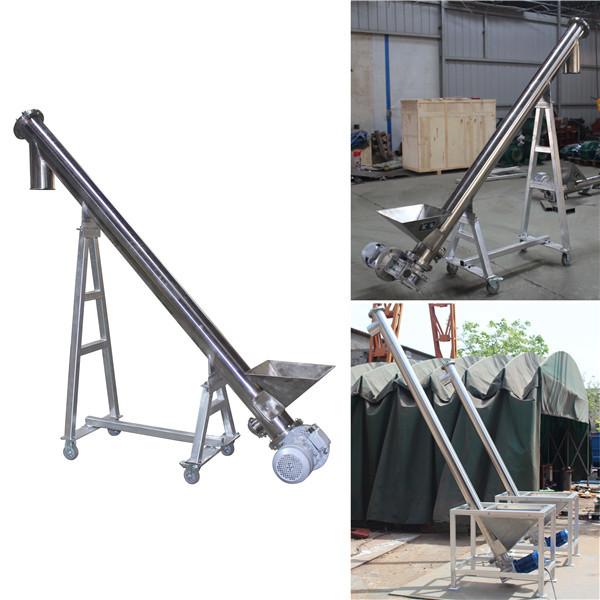Grain Inclined Screw Feeder Machine Material Transimission