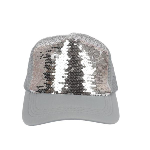 Customized Sequin Sublimation Baseball Cap For Photo Printing