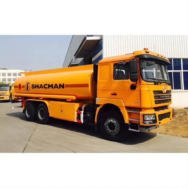 Желтый 336hp Нефтяные танковые грузовики EruoV SHACMAN F3000 6x4 Нефтяной танкер грузовик