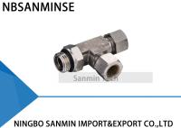 Compression pneumatique de KST adaptant des garnitures de tube pneumatique de fil de BSPT (r)