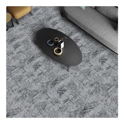 Custom Triangle Printed Carpet Tiles For Home Offices 20 X 20
