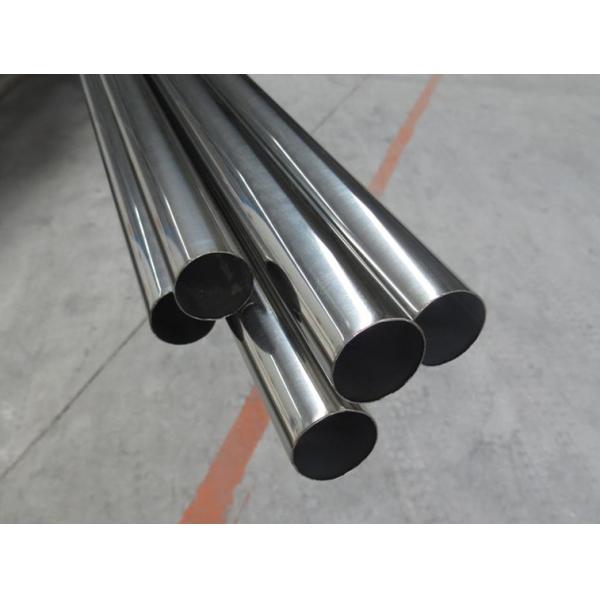 316 316L Welded Stainless Steel Round Pipe Bright Polished For Construction