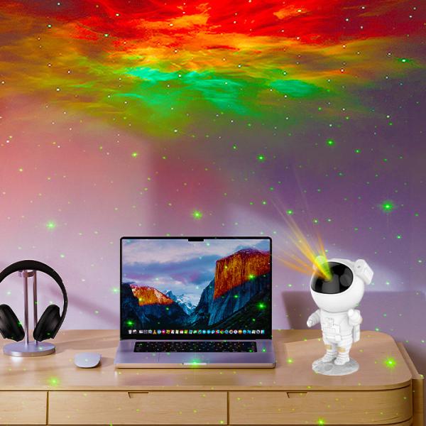 Rotatable Nebula Astronaut Space Projector Practical Multi Function