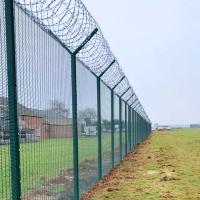 Sécurité galvanisée à chaud 358 grille de clôture 1,8 m 3 m hauteur