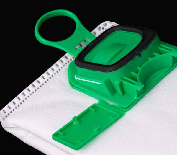 Sacos de filtro brancos do aspirador de p30 HEPA de Vorwerk Kobold VK140 150 27*13cm