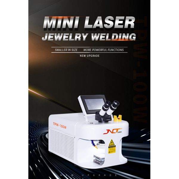 Portable Desktop Silver Gold YAG Pulse 200W Mini CCD Jewelry Welding Fiber Laser Welder Machine