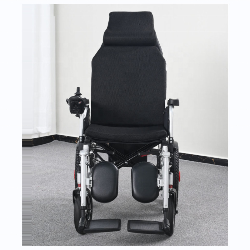 Disabled Electric Chair Remote Control Lightweight Cheap Price Foldable Electric Wheelchair For 140kg Disabled