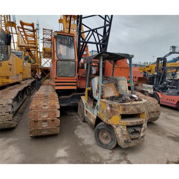 Smooth and Safe Lifting Operations with 50ton Used Truck Crane KH180