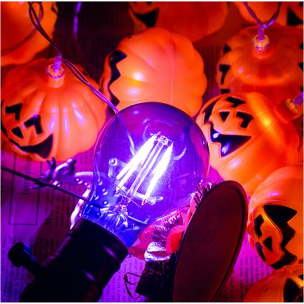 A19 A60 покрасило шарики 2700K Edison электрическая лампочка нити 4 ватт