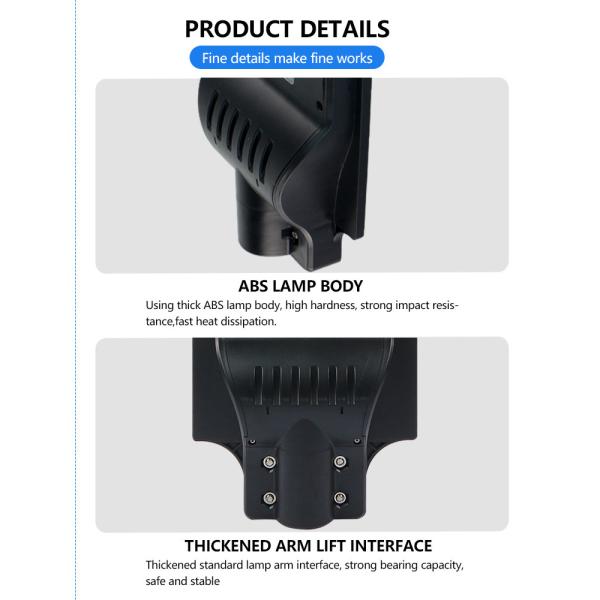 Китай Производитель Дорожное освещение Интегрированный 60watt 120watt 180watt 240watt 300w светодиодный солнечный уличный светильник