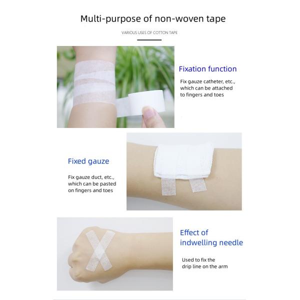 Медицинское давление вливания потека - чувствительная клейкая лента 7.5cm*4.5m легкое для того чтобы сорвать