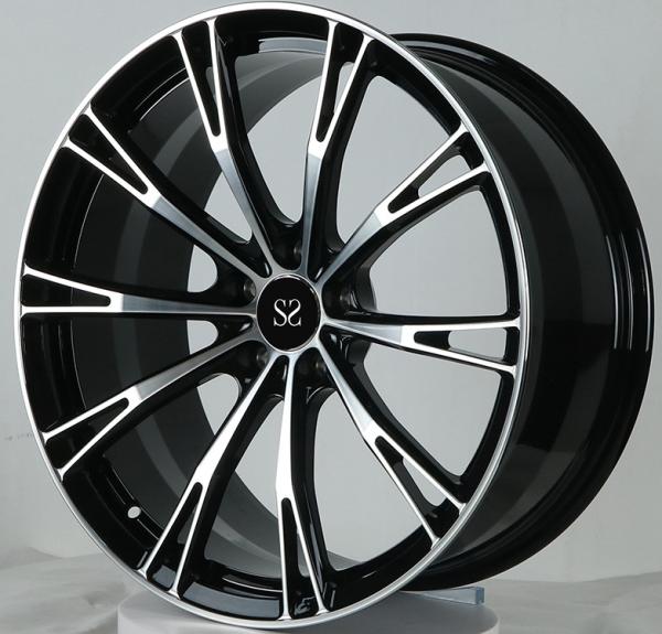 Audi allroad C7 Forged Wheels 20x9.0/ET32/21/5x112/66.6 Gloss Black Machined Face