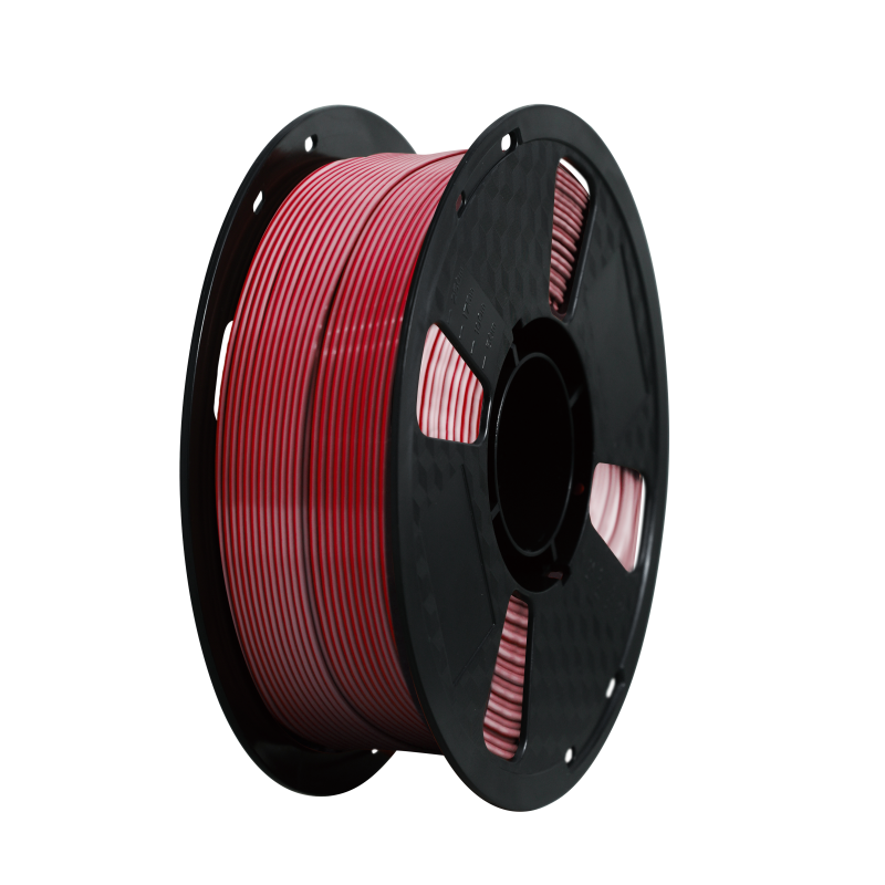 Matte PLA Filament 1.75mm Tangle-Free with Low Visible Layer Lines and Good Overhang Performance for 3D Printing
