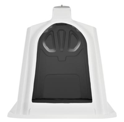 Rectangular White Calf Hutch Polietileno isolado Resistente a intempéries abrigo de bezerro leiteiro