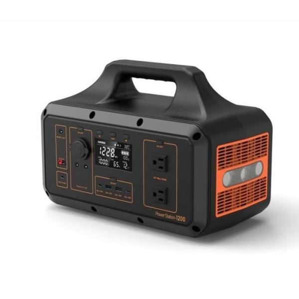 60Hz Lithium Portable Power Station 1361Wh 1500W Portable Solar Generator
