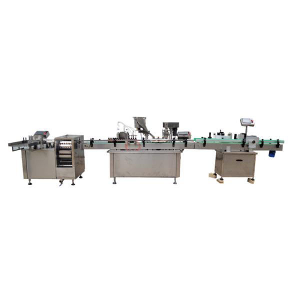 Full Automatic Liquid Filling Machine , Syrup / Wine Beverage Filling Machine