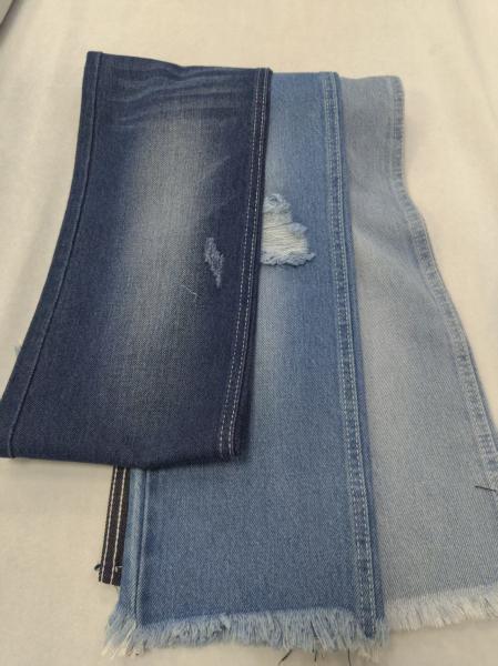 90% Cotton 10% Polyester Heavy Weight Denim Fabric 11oz Dark Indigo