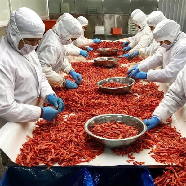 Certified Quality Professional Manufacture IQF Frozen Red Bell Pepper Strips