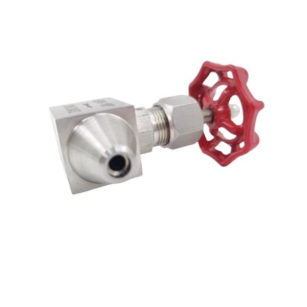 PTFE Stem High Pressure 316 Stainless Steel Needle Valve for Water Industrial Usage