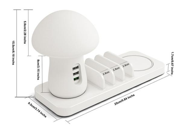 40W Quick Charge 3.0 USB Hub