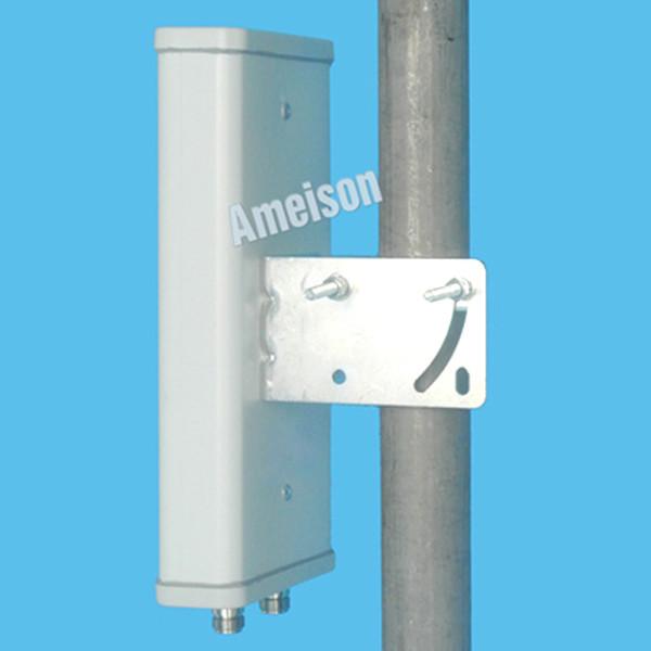 5.1-5.8GHz 2x15dBi Dual Polarized Sector Panel Antenna with 2-N Female Connectors
