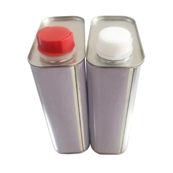 Custom Printed 1 Liter Olive Oil Tin Can with 116*59*185MM Size and Carton Box Packing