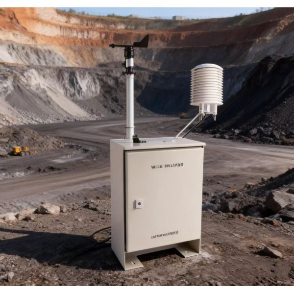 Industrial Air Monitor Providing Continuous Monitoring and Data Logging for Aviation Facility Air Management and Compliance